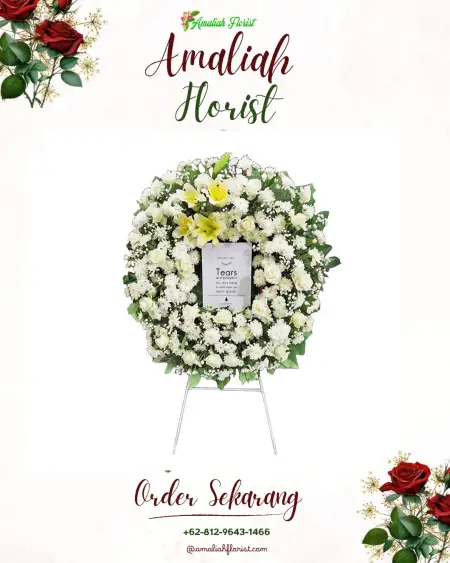 Krans Bunga Duka Kedemungan
